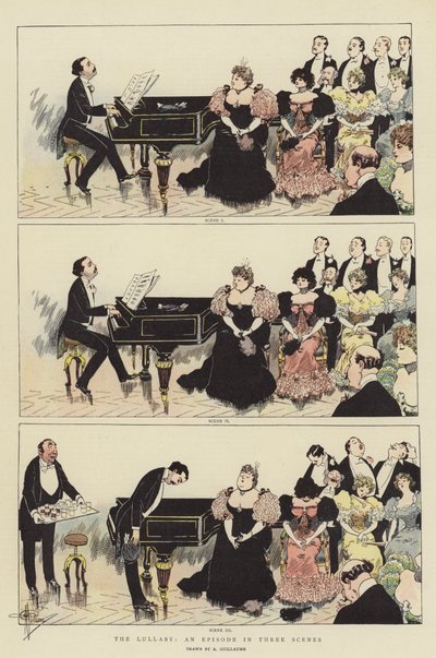 La Berceuse, un Épisode en Trois Scènes - Albert Guillaume